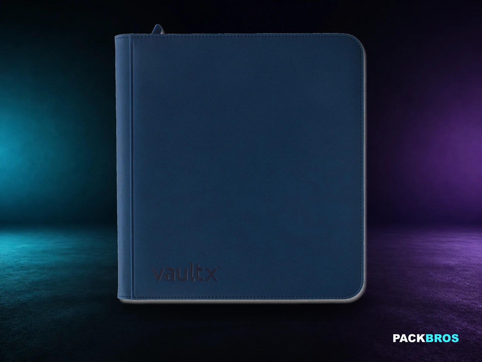 Vault X 12-Pocket Exo-Tec Zip Binder · Royal Blue
