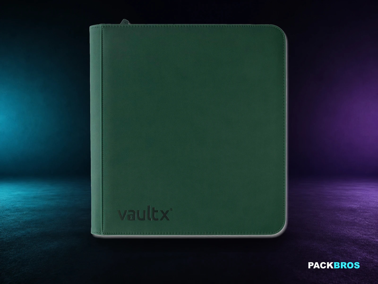 Vault X 12-Pocket Exo-Tec Zip Binder XL · Forest Green