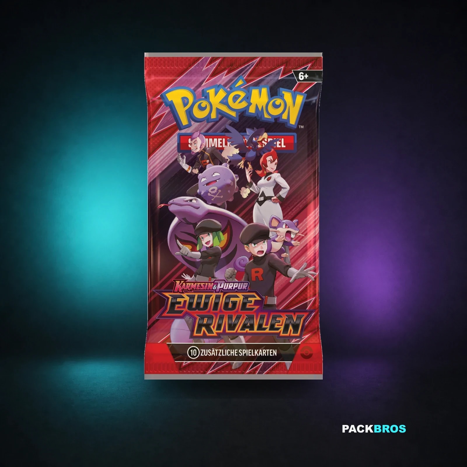 Produktbild Pokémon Karmesin & Purpur – Ewige Rivalen Booster (Deutsch)