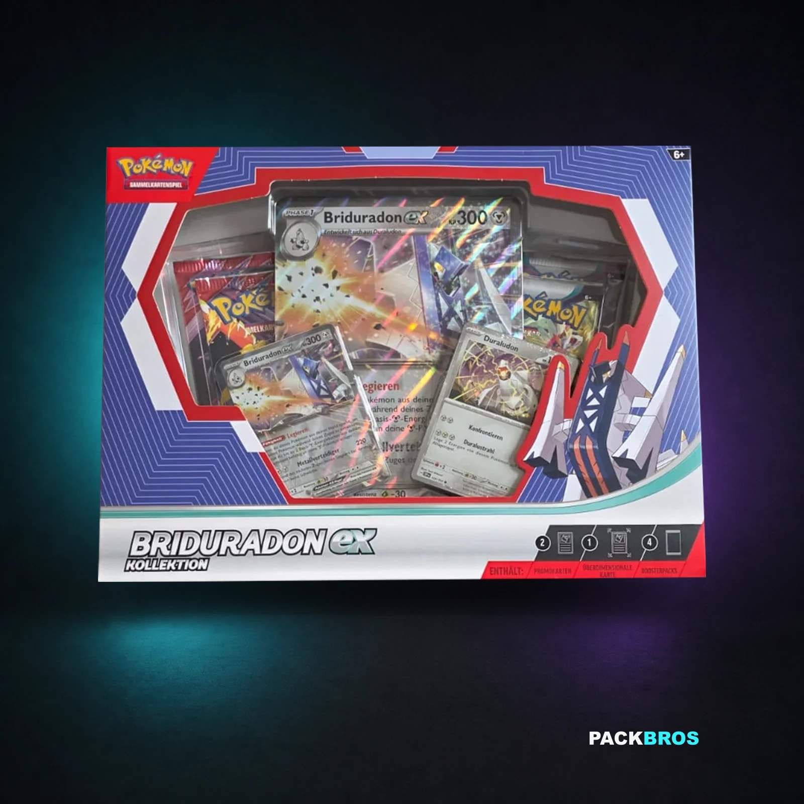 Produktbild Pokémon Briduradon-ex Kollektion – Deutsch
