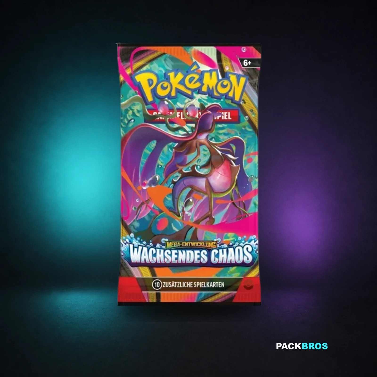 Produktbild Pokémon Mega-Entwicklung – Wachsendes Chaos Booster (Deutsch)