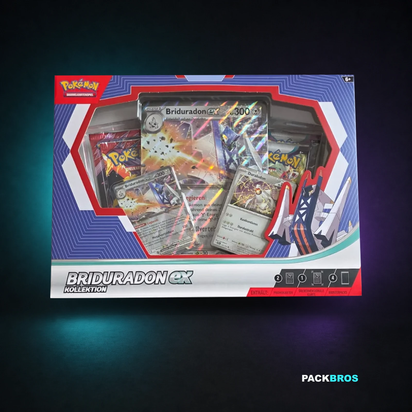 Produktbild Pokémon Briduradon-ex Kollektion – Deutsch