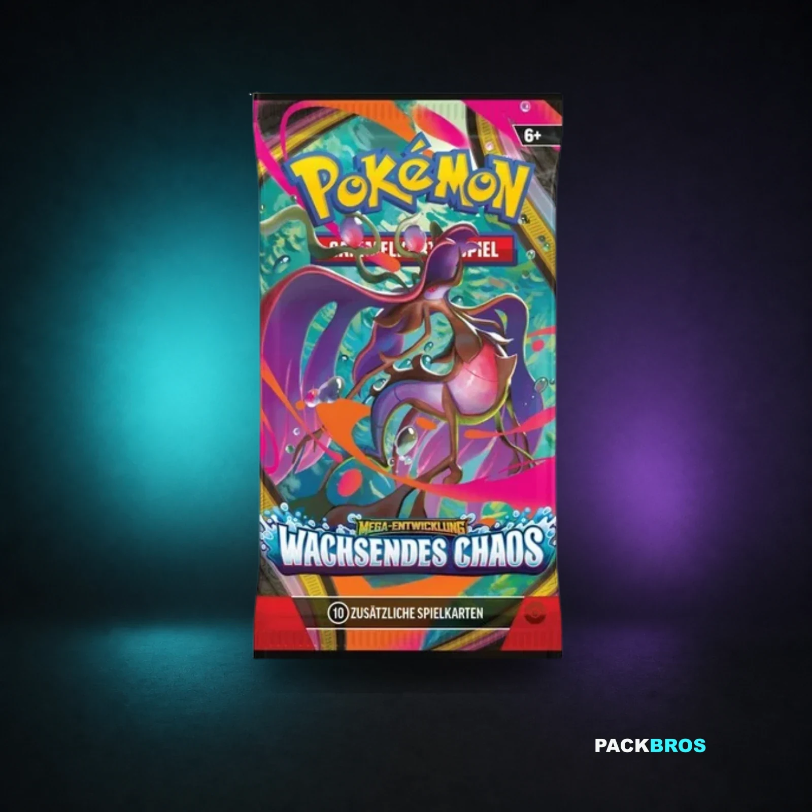Produktbild Pokémon Mega-Entwicklung – Wachsendes Chaos Booster (Deutsch)